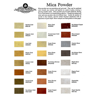 Mica Powder Color Chart