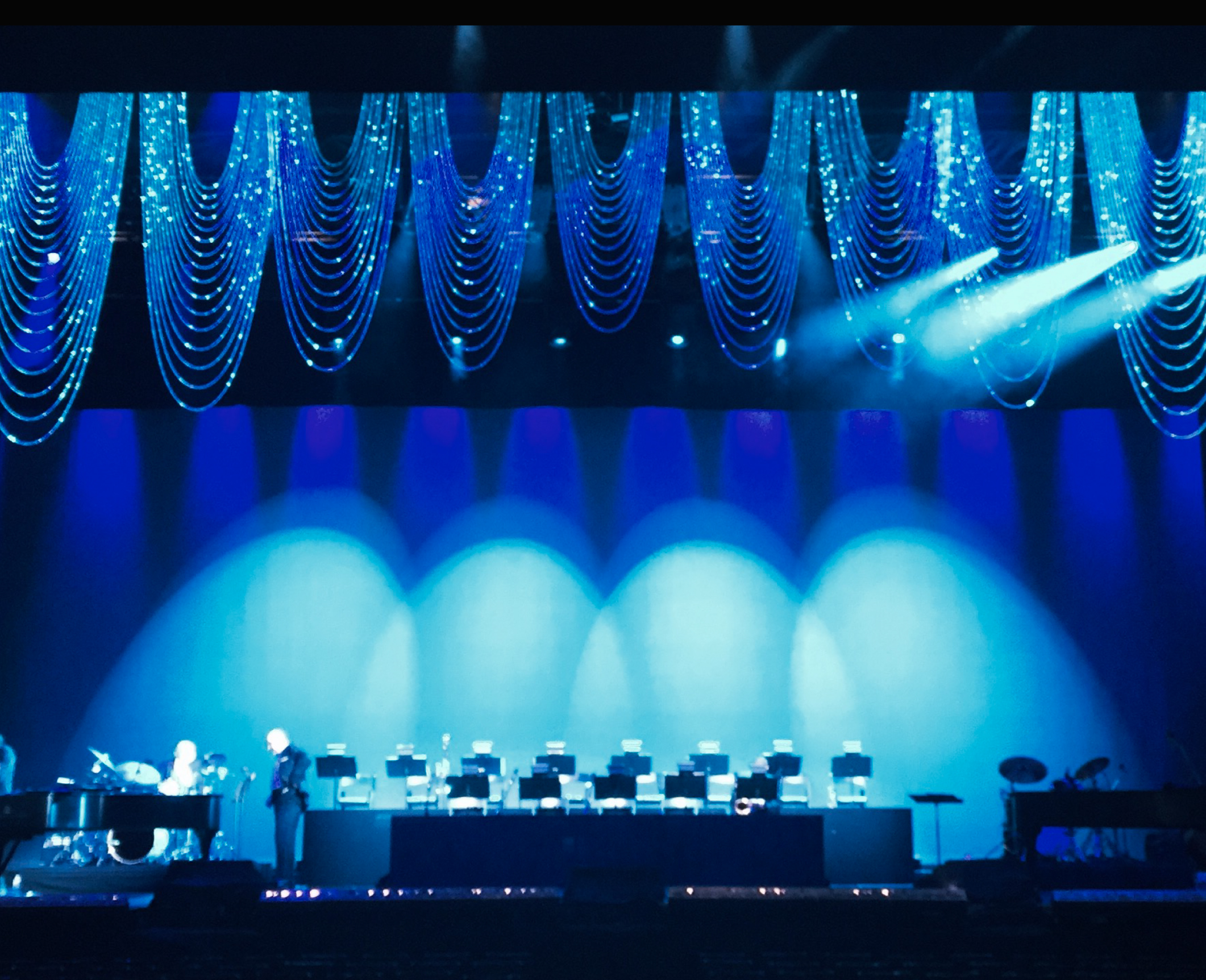 Southern California event drapery installation featured in the Rose Brand rental catalog